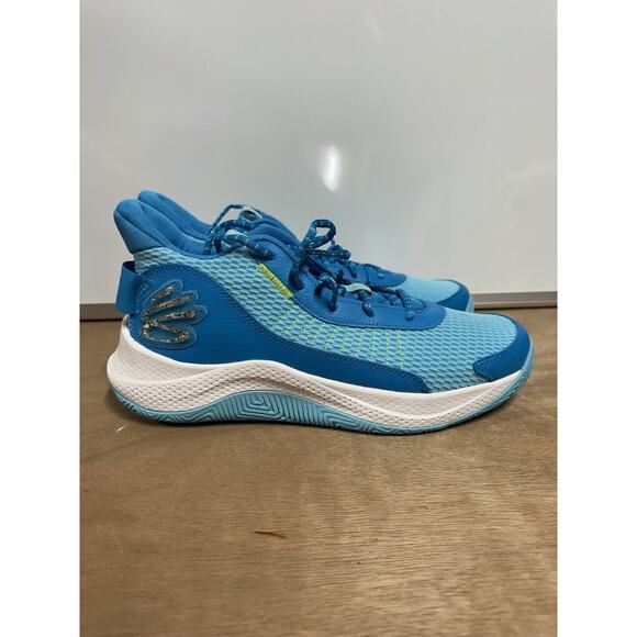 Underarmour Curry 3Z7 Blue Sz 11.5 Men/13 Women 3026622-401 New With Box main image 6